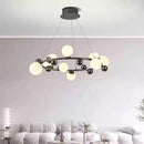 Axyaa Elegant Salon Chandelier Pendant Light Fixture for Dining Room & Indoor Lighting
