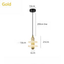 Axyaa Marble LED Pendant Light - Luxe Minimalist Nordic Design