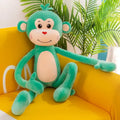 Axyaa Long Legged Animal Plush Toy Pillow - Lion Monkey Leg Doll Clip - Birthday Gift