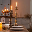 Axyaa Animal Shaped Wrought Iron Candlestick Ornament for Candlelight Dinner & Wedding