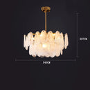 Axyaa Luxury Cloud Glass Chandelier for Living Room and Bedroom