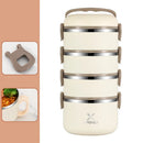 Axyaa Stainless Steel Thermal Lunch Box with Insulated Bag