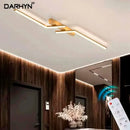 Axyaa LED Ceiling Light: Modern Scandinavian Simple Lines Ceiling Lighting