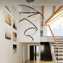 Axyaa Modern Living Room Chandeliers - LED Ceiling Lamp for Indoor Lighting