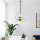 Axyaa Copper Pendant Light: Modern Nordic Designer Lamp for Home Decor & Coffee Shop