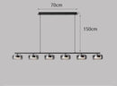 Axyaa Nordic Glass Pendant Light Chandelier for Home Decor & Dining Room