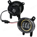 Axyaa LED Angel Eye Fog Lamps for BMW Halogen Headlights