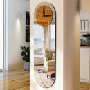 Axyaa Arched Mirror Edge Wall Clock for Stylish Home Decor