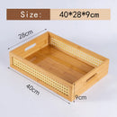 Axyaa Acrylic Grid Side Storage Box for Bedroom and Living Room Organization