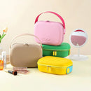 Axyaa EVA Travel Cosmetic Bag and Makeup Brush Organizer