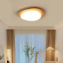 Axyaa Vintage Walnut Ceiling Light with Acrylic Shade
