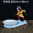 Axyaa Sun Wukong Plates Set - Creative Tableware for Personalized Hotel and Restaurant Atmosphere