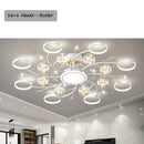 Axyaa Starry Sky Chandelier LED Ceiling Lamp for Modern Nordic Living Room