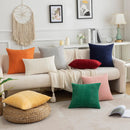 Axyaa Corduroy Throw Pillow Cover 18x18Inch - Soft and Textured Decorative Couch Pillow