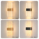 Axyaa LED Wall Lights: Modern Bedroom Decor, Living Room Ambiance, Indoor Lighting Fixtures