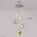 Axyaa Modern Stair Pendant Chandelier for Indoor Lighting