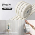 Sxp Foam Wall Sticker by Axyaa: 3D Panel, Easy DIY, Self Adhesive Skirting Board