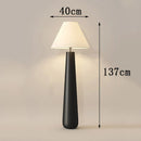 Axyaa Minimalist LED Floor Lamp with Remote Control Dimming for Living Room, Bedroom, Study