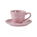 Axyaa Petal Shape Ceramic Coffee Mug Set, 230ml