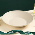 Axyaa Wheat Straw Soup Bowl Plastic Tableware, Microwavable Dinner Plate, Kitchen Utensils