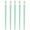 Axyaa Love Alloy Chopsticks Set - Non-Slip, Healthy, Korean Style, 5 Pairs