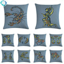 Gemini Libra Taurus Pillow Case by Axyaa: Linen Sofa Car Decorative Cover
