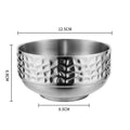 Axyaa Double Layer Stainless Steel Rice Bowl - Golden Ramen Bowls