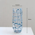 Axyaa Geometric Mesh Glass Vase - Home Decoration Terrarium & Hydroponics