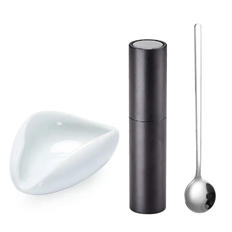 Axyaa Coffee Bean Atomizing Spray Bottle Set with Dosing Cup Trays