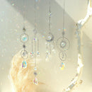 Axyaa Boho Dreamcatcher Crystal Pendant Sun Catcher Outdoor Décor