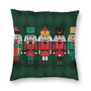 Axyaa Nutcracker Doll Print Sofa Cushion Cover - Home Decoration & Party Bedding