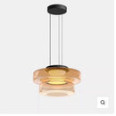 Nordic Stained Glass Chandelier by Axyaa - Elegant Art Lamp for Living Room and Bar