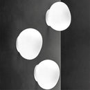 Axyaa Luxury Glass Egg Ceiling Lamp for Bedroom, Living Room, Dining Room - LED Lighting