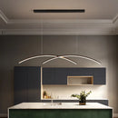 Axyaa Luxury Modern LED Chandelier Pendant Lights for Home Living Room
