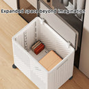 Axyaa Foldable Storage Box with Wheels | Large Capacity Organizer for Clothes & Toys