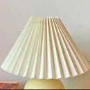 Axyaa Pleated KD Lampshade E27 Modern Minimalist DIY Nordic Washable Wall Lampshade