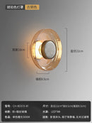 Axyaa Cracked Glass LED Wall Lamp Modern Minimalist Design for Home Decor