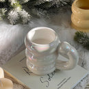 Axya Christmas Ceramic Couples Coffee Cup Set