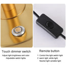 Axyaa LED Table Lamp Dimmable Touch Switch Modern Bedroom Living Room Desk Light