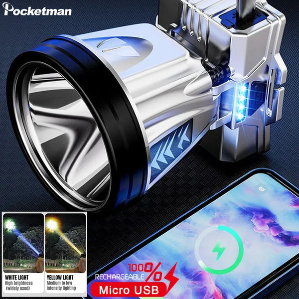 Axya High Power LED Headlamp with Rechargeable Battery