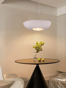Axyaa Black Pumpkin Pendant Light: Modern Japanese Circular Design for Living and Dining Room