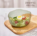 Axyaa Clear Salad & Fruit Bowl Set - Multipurpose Household Dish