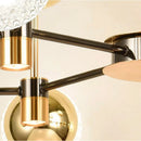 Axyaa Nordic LED Chandelier Pendant Light Fixture for Dining Room and Salon