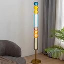 Axyaa Stained Glass Pendant Lamps LED - Creative Lighting Fixtures for Bar, Restaurant, Bedroom