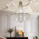 Axyaa Modern Home Decor LED Pendant Light Chandeliers for Living Room & Dining Room