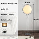 Axyaa Nordic Bauhaus LED Floor Lamp for Romantic Living Room Decoration