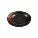 Axyaa Ceramic Ingot Bowl, Irregular Oval Salad Plate, Tableware Special-shaped Soup Plate