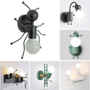 Axyaa LED Wall Lamp Iron Aluminum Body Warm White CCT 220V Modern Minimalist Style