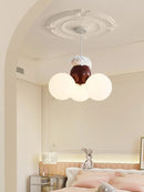 Axya Teddy Bear Chandelier: Warm, Eye Protection Light for Children's Room