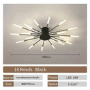 Axyaa Nordic LED Ceiling Lamp Modern Living Room Chandelier, Home Indoor Lighting